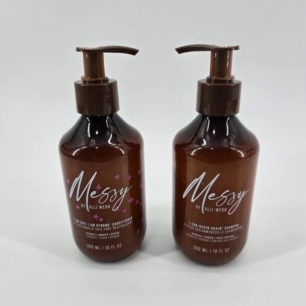 Messy by Alli Webb Shampoo and Conditioner Set Hydrate Repair 10oz NEW